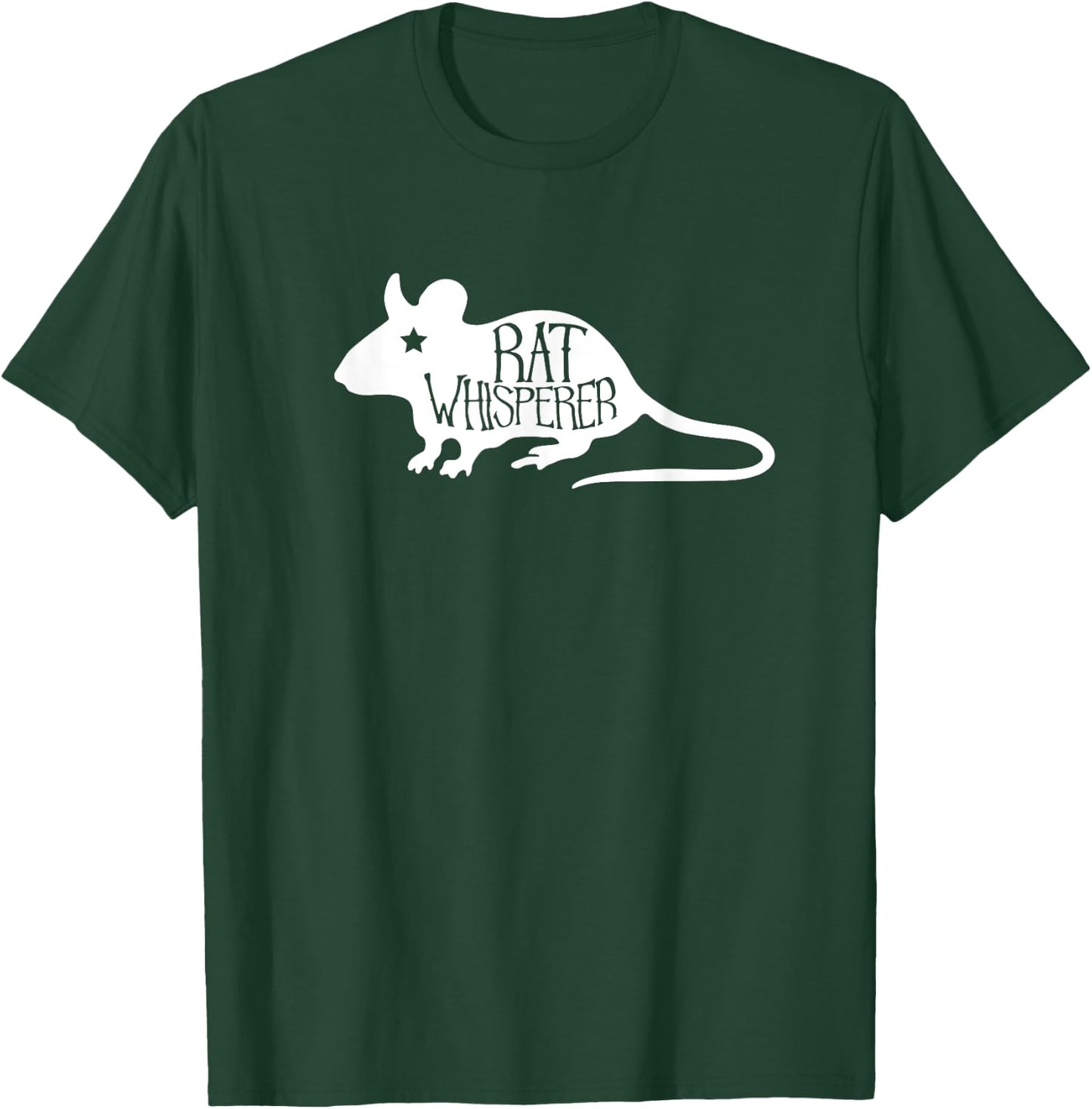 Rat Whisperer Funny Pet Gift Shirt , Women or Kids W T-Shirt - T-Shirt | Forest