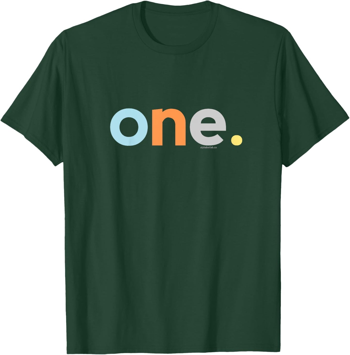 Kids 1st Birthday Shirt Boy 1 Year Old One | Gift Ideas Age 1 T-Shirt - T-Shirt | Forest