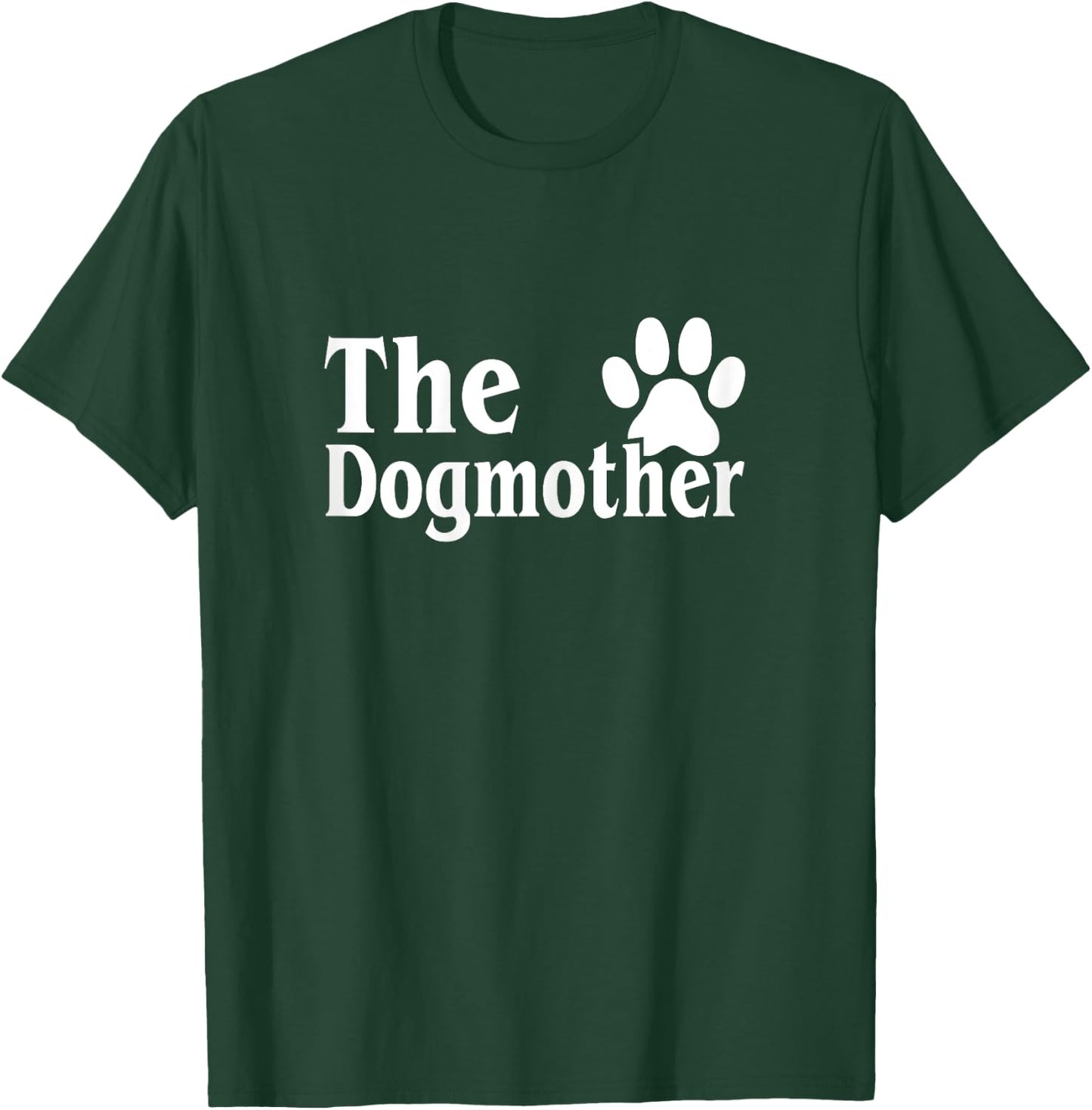 The dog mum is the best mother T-Shirt - T-Shirt | Forest