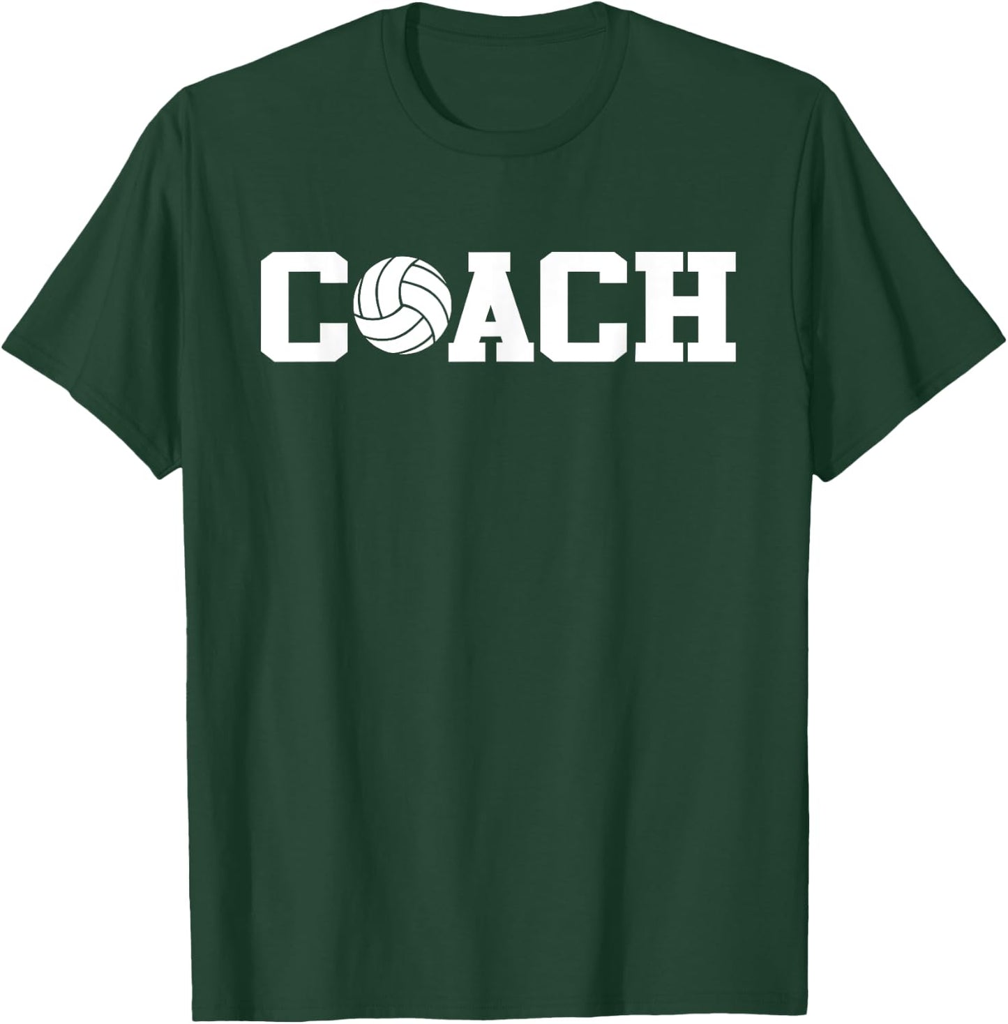 Volleyball Coach T-Shirt - T-Shirt | Forest