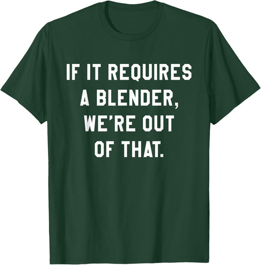 Funny Bartender Shirts Men Barista Bartending T-Shirt - T-Shirt | Forest