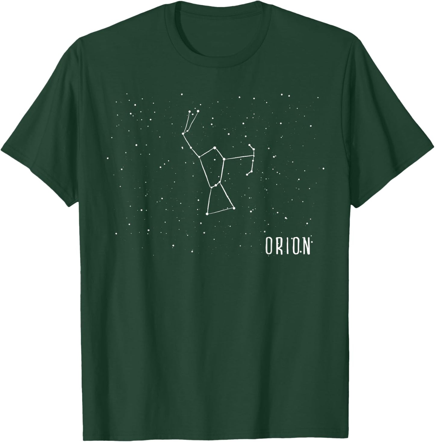 Orion Constellation Astronomy Graphic Design T-Shirt - T-Shirt | Forest