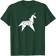 Origami Unicorn - Awesome Origami Art T-Shirt - T-Shirt | Forest