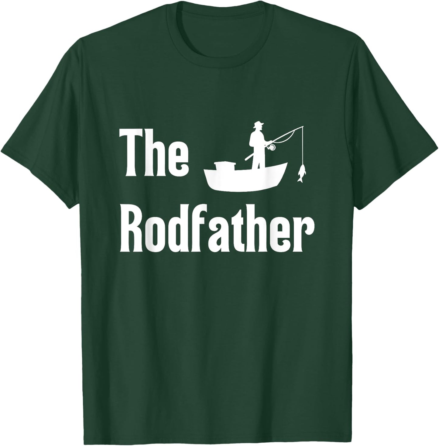 The Rodfather Fishing T-Shirt - T-Shirt | Forest