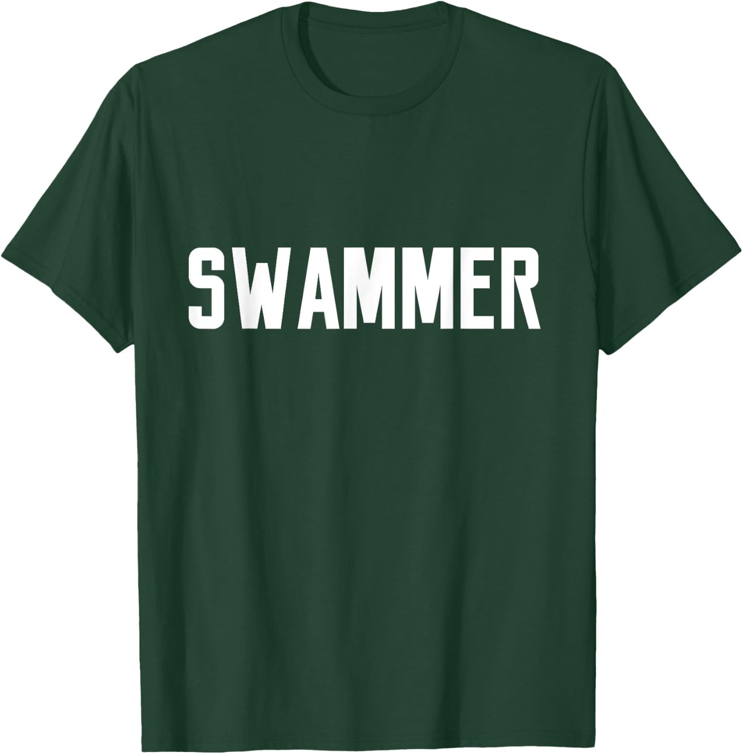 Funny Swammer Swim Swimmer Team Retired Swam T-Shirt - T-Shirt | Forest