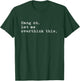 Hang On. Let me overthink this. | Funny Overthink T-Shirt - T-Shirt | Forest