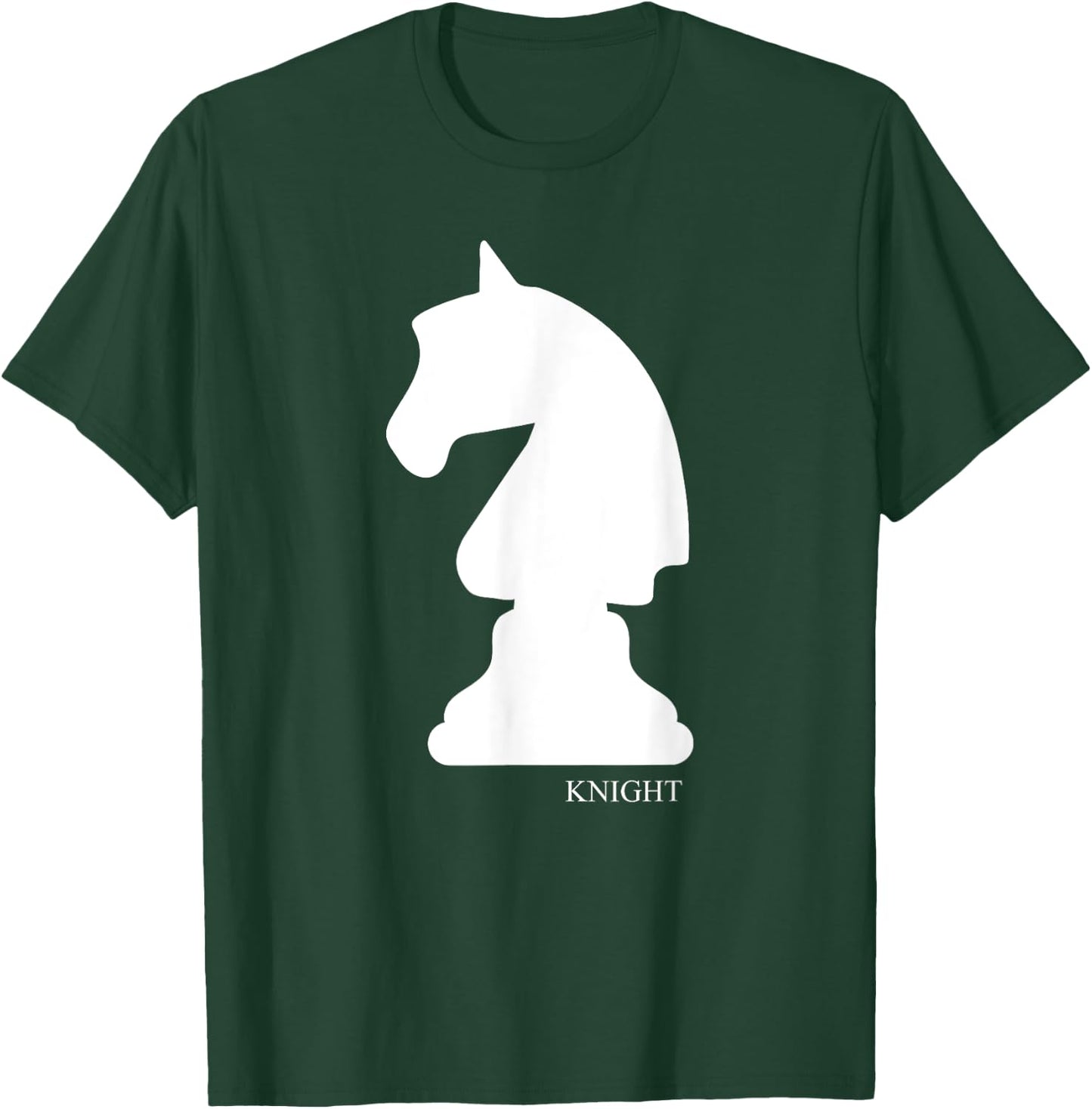 Knight Chess Piece Group Costume Chess Club Chess Board T-Shirt - T-Shirt | Forest