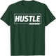 C682 Hustle Harder Gym T Shirt Workout Fitness Motivation T-Shirt - T-Shirt | Forest