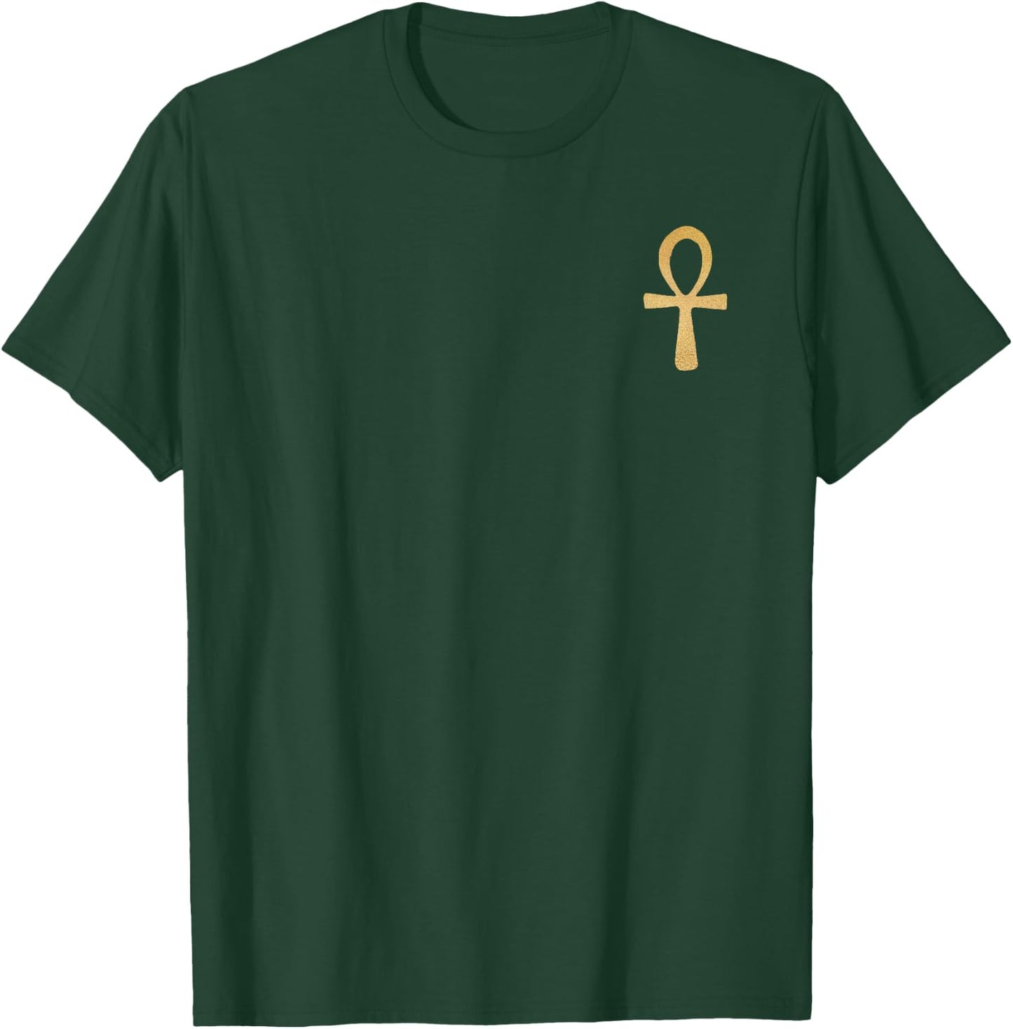 Ankh Cross, Ankh of Life, Egyptian Ankh Symbol, Ankh African T-Shirt - T-Shirt | Forest