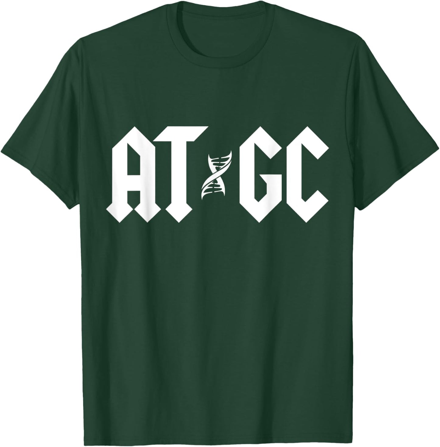 Funny Science Teacher ATGC DNA T-Shirt - T-Shirt | Forest