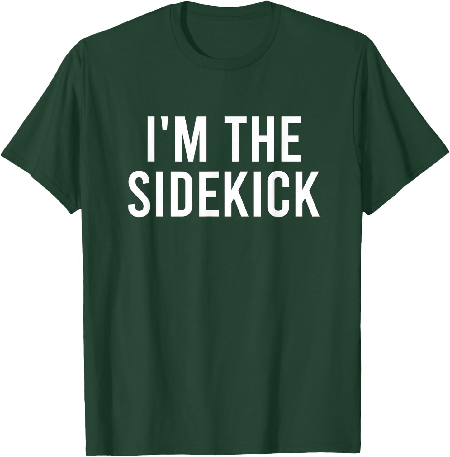 Superhero Themed Party Funny Hero Halloween Costume Sidekick T-Shirt - T-Shirt | Forest