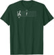Funny Music Shirt Quarter Rest and Fermata For Band Raglan Baseball T-Shirt - T-Shirt | Forest