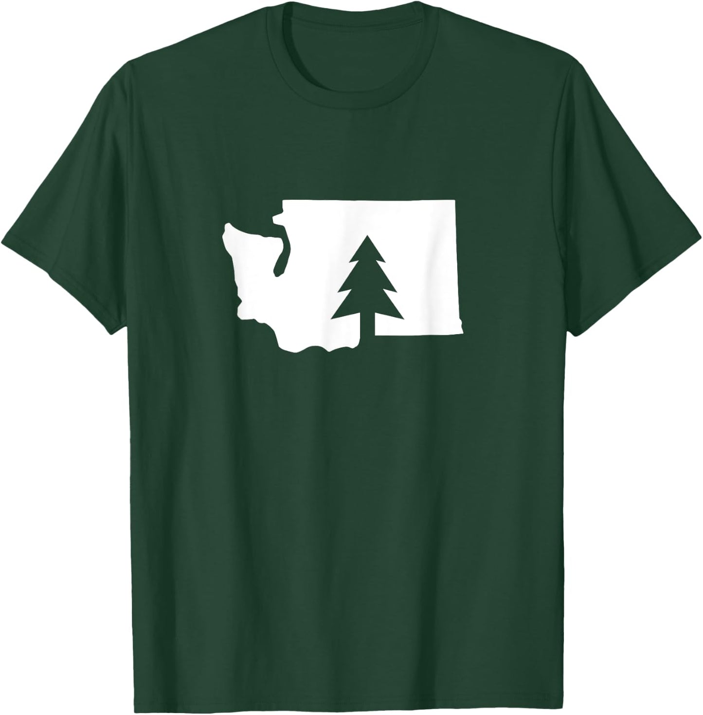 Washington State Tree PNW T-Shirt - T-Shirt | Forest
