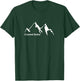 Mountain Range - Crested Butte Colorado T-Shirt - T-Shirt | Forest