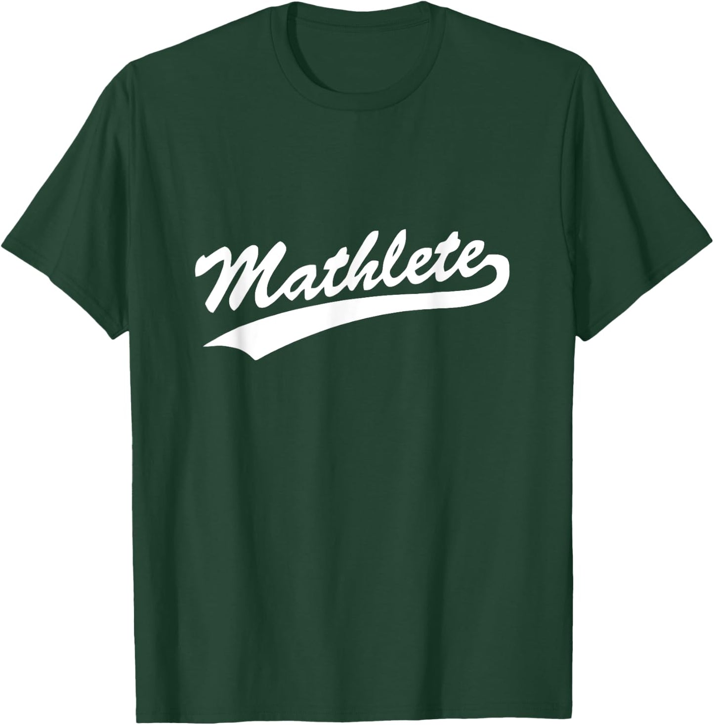 Cool Math "Mathlete" - Flex Your Math Pecs! T-Shirt - T-Shirt | Forest