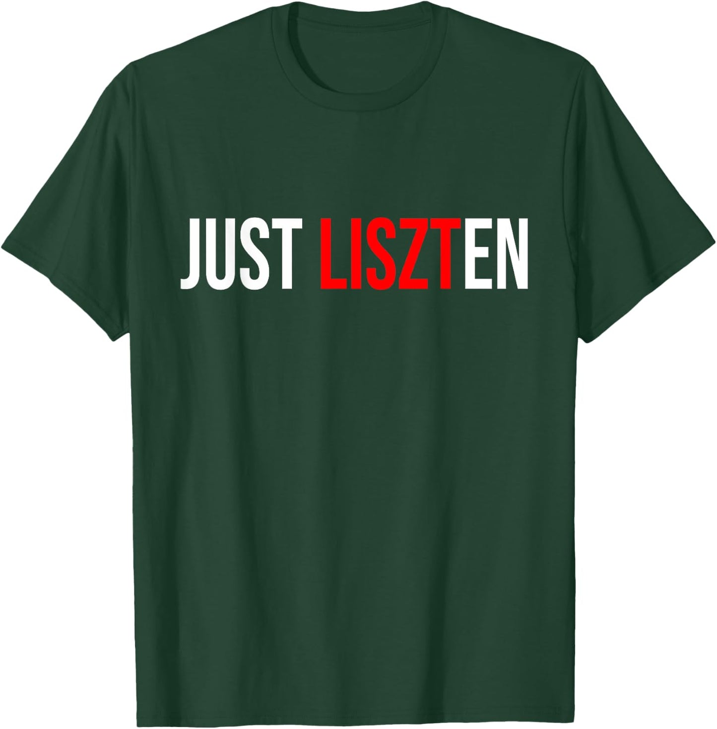 Classical Music T Shirt Franz Liszt Piano T-Shirt - T-Shirt | Forest