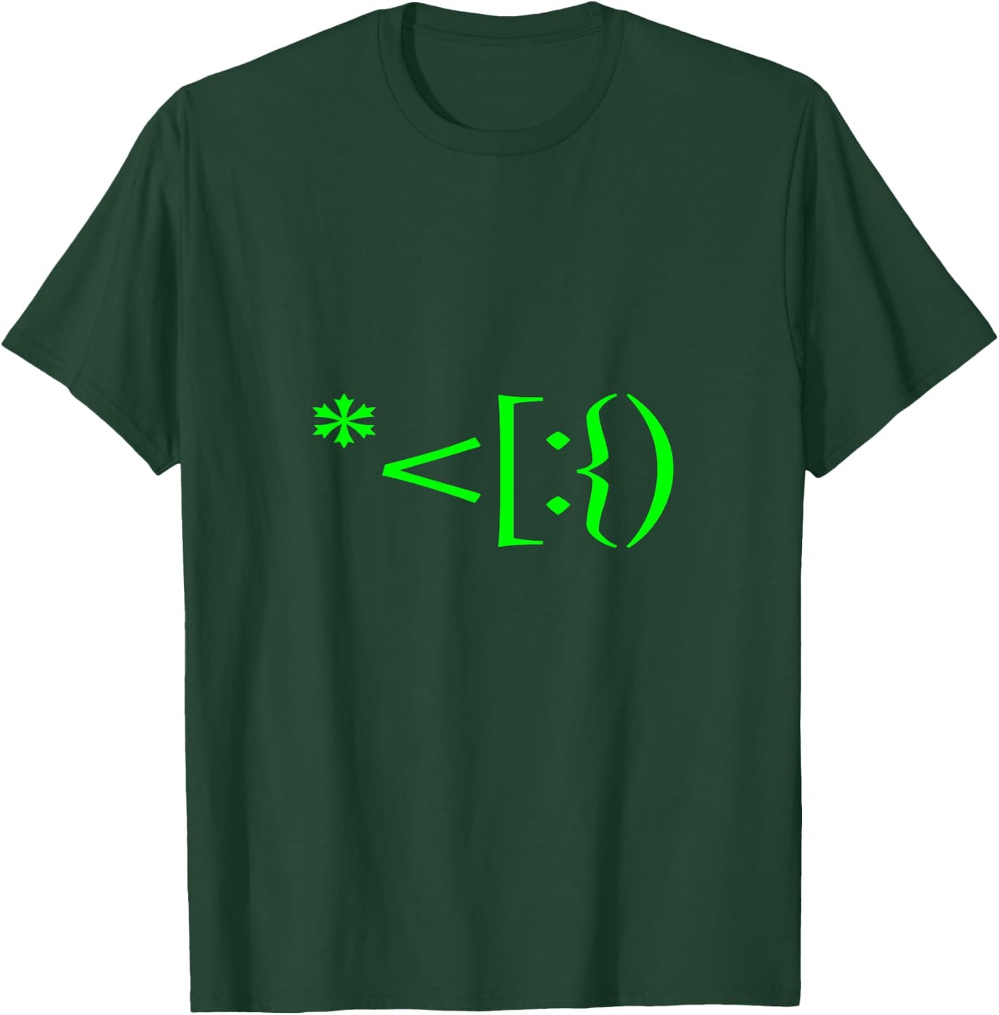 Funny Santa Claus Computer Geek Techie Nerd Christmas Joke T-Shirt - T-Shirt | Forest