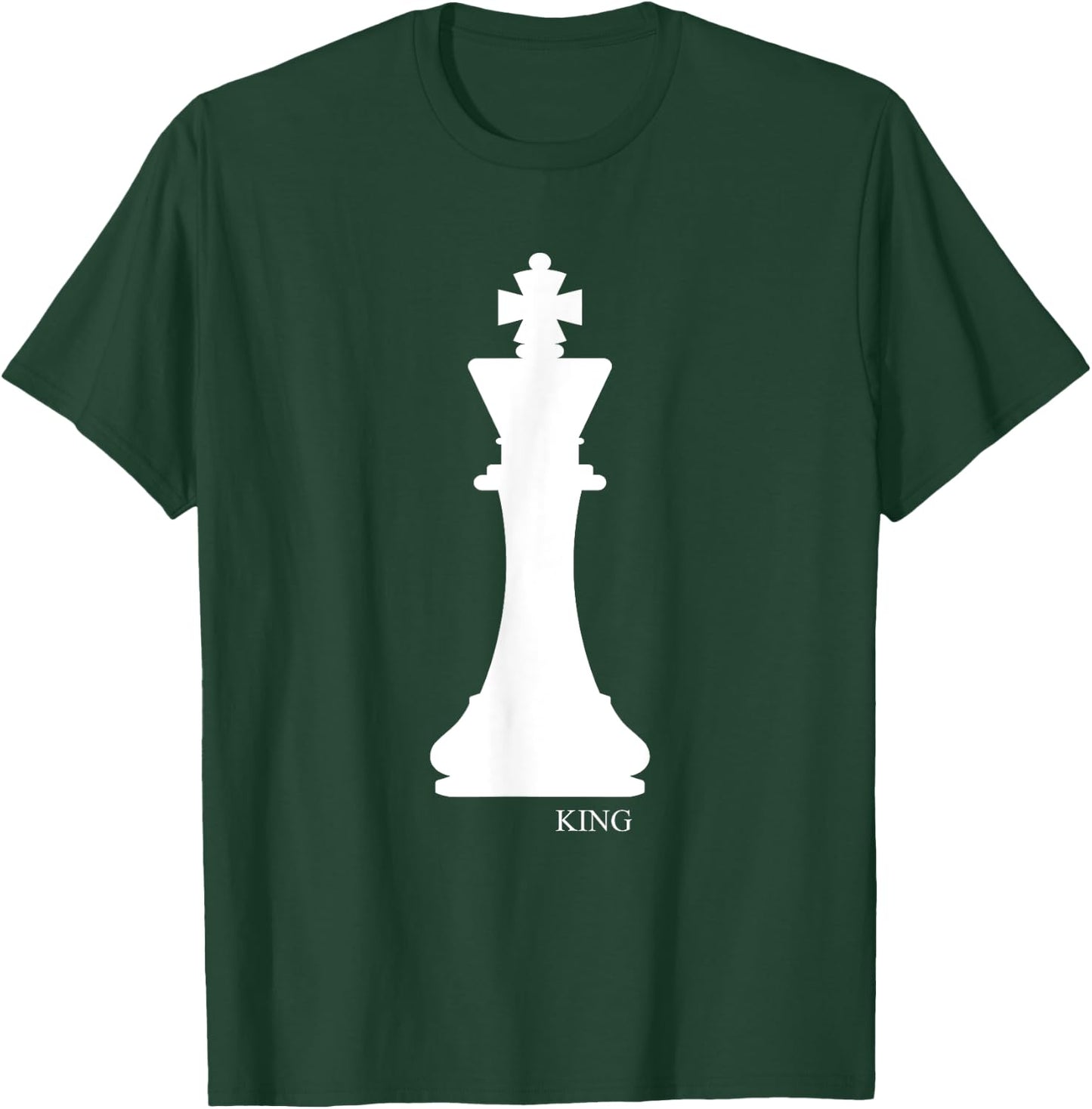 King Chess Piece Halloween Costume Chess Club Shirt T-Shirt - T-Shirt | Forest