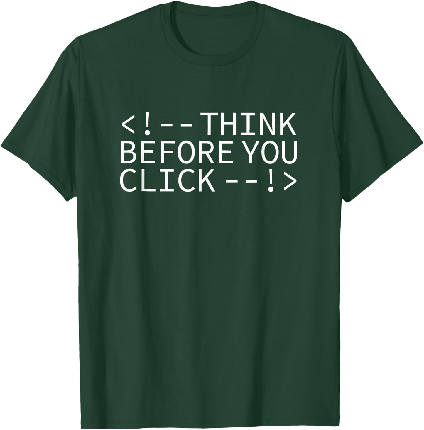 Cyber Security Awareness Month Cybersecurity Fun Nerdy T-Shirt - T-Shirt | Forest