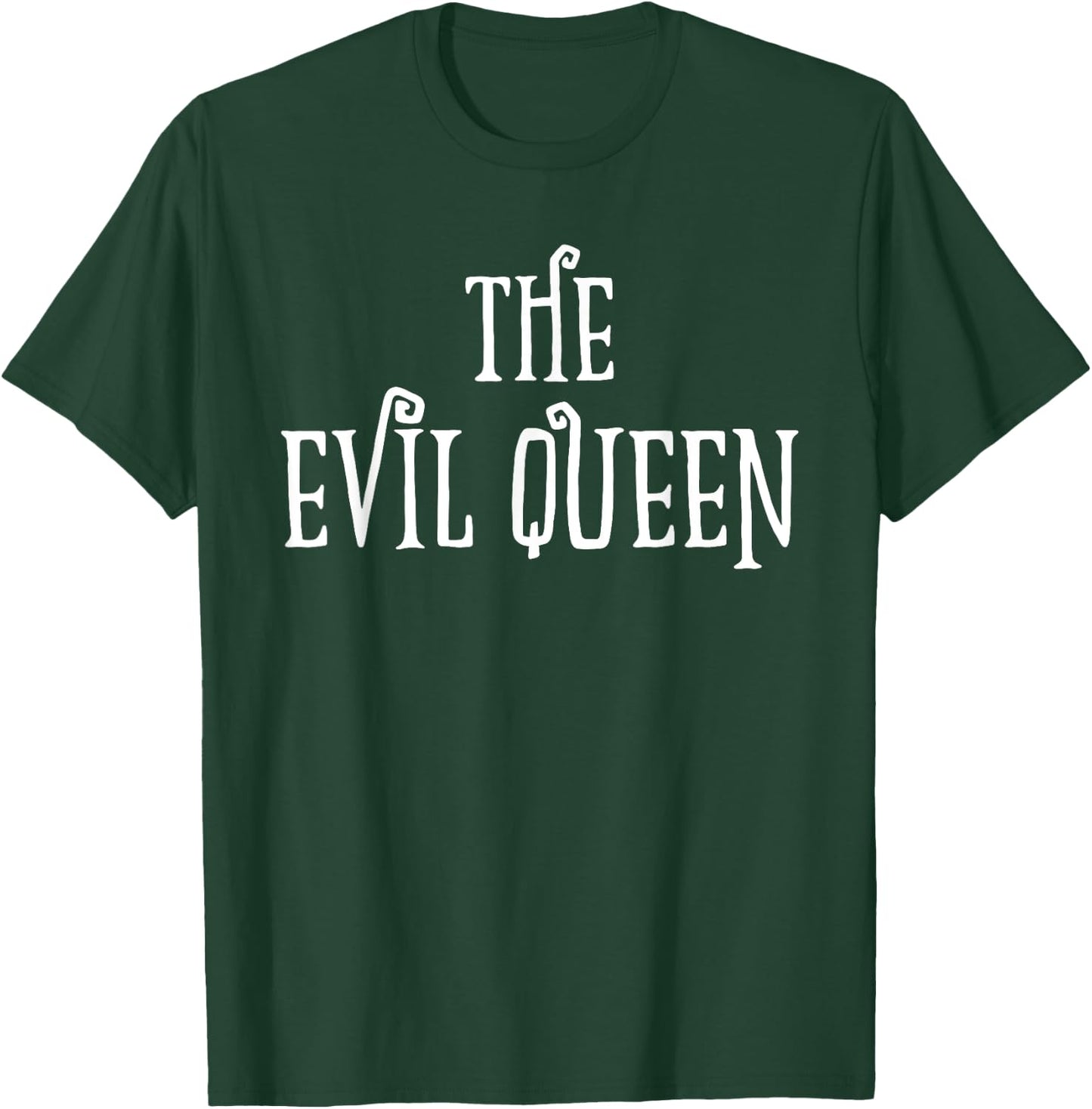 Evil Queen for Mother Matching Family Halloween Costume T-Shirt - T-Shirt | Forest