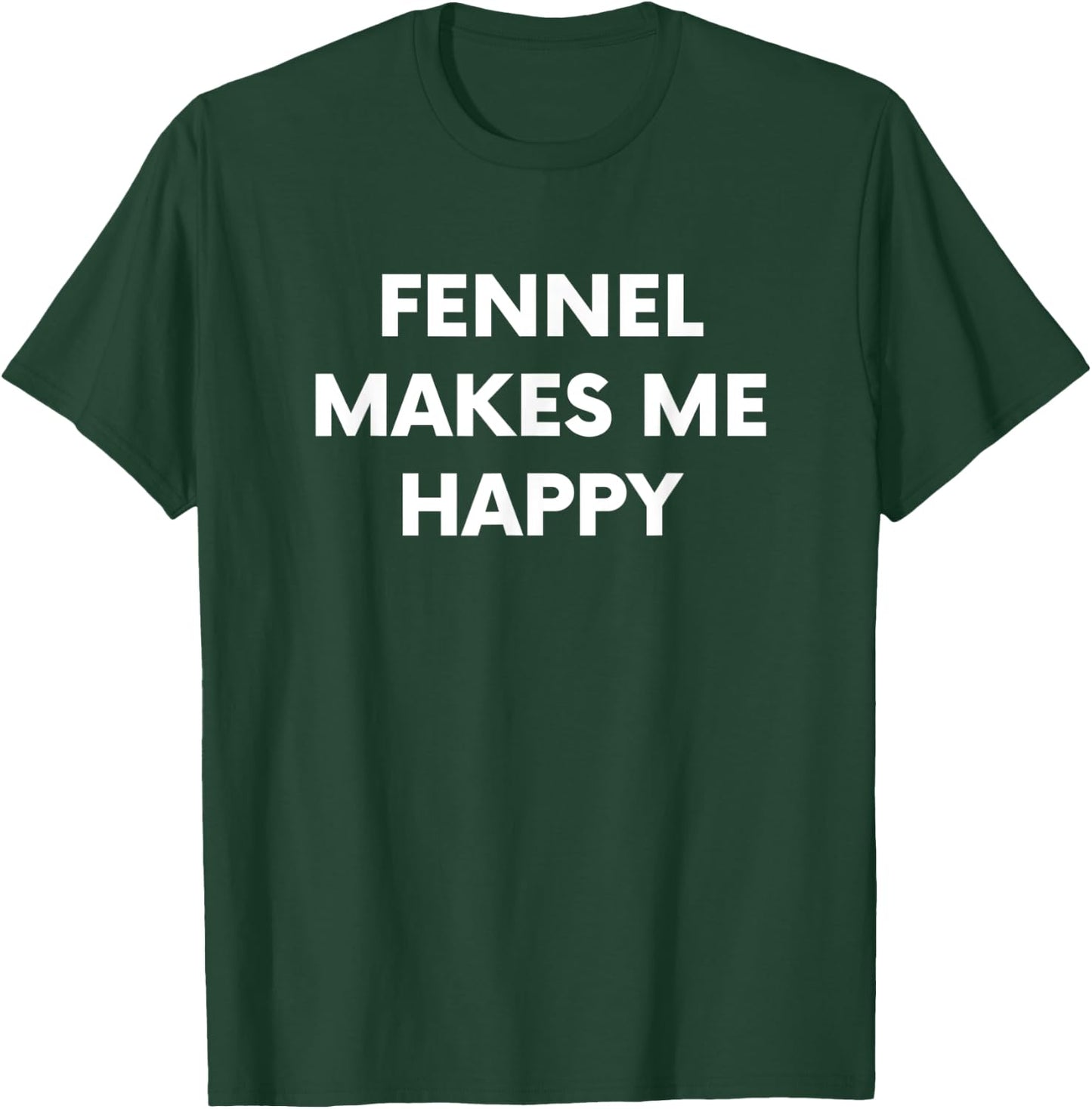 Fennel Funny Food Vegetable Lover Humor Gift T-Shirt - T-Shirt | Forest