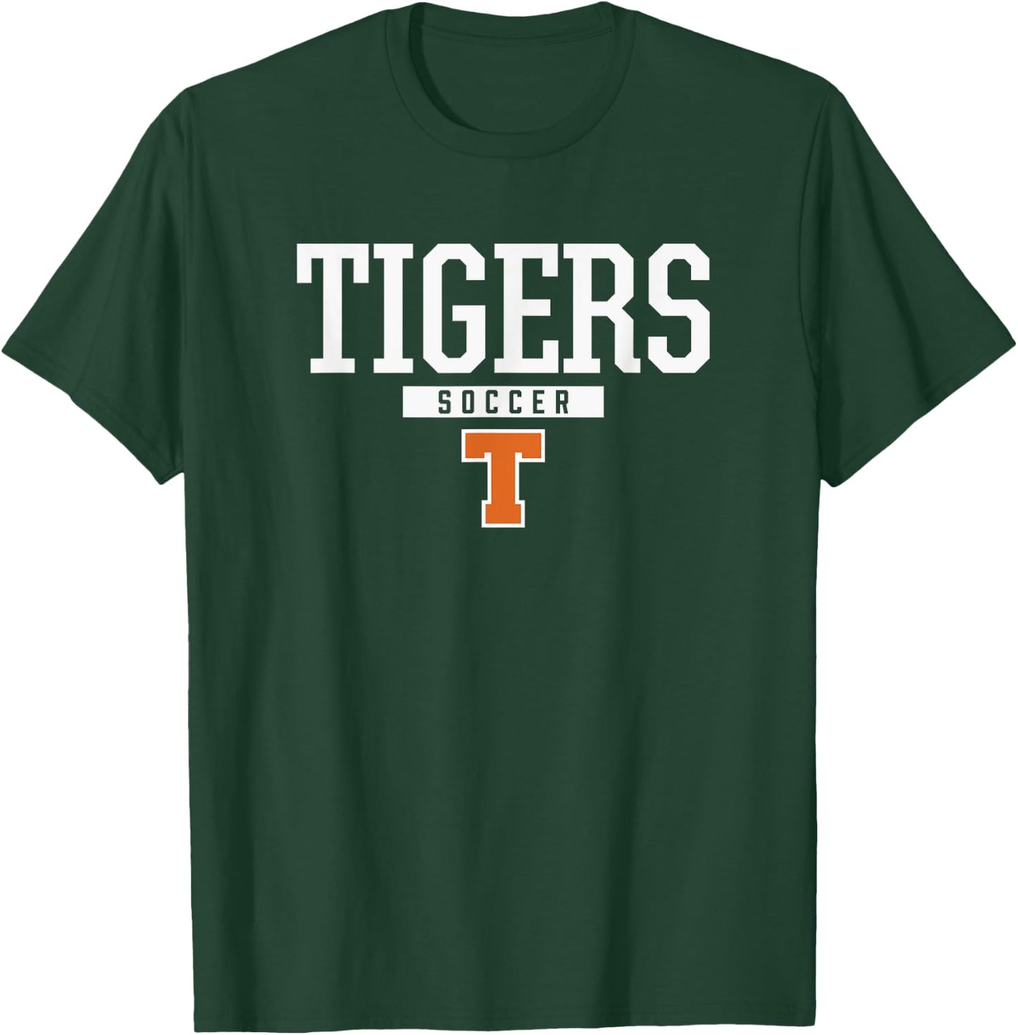 Tabb Tigers Logo Soccer HS T-Shirt - T-Shirt | Forest