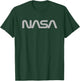 Silver NASA Worm Logo T-Shirt - T-Shirt | Forest