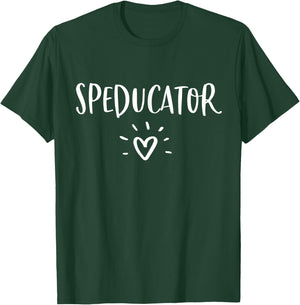 Special Education Teacher Shirt Speducator Sped Ed Gift T-Shirt - T-Shirt | Forest