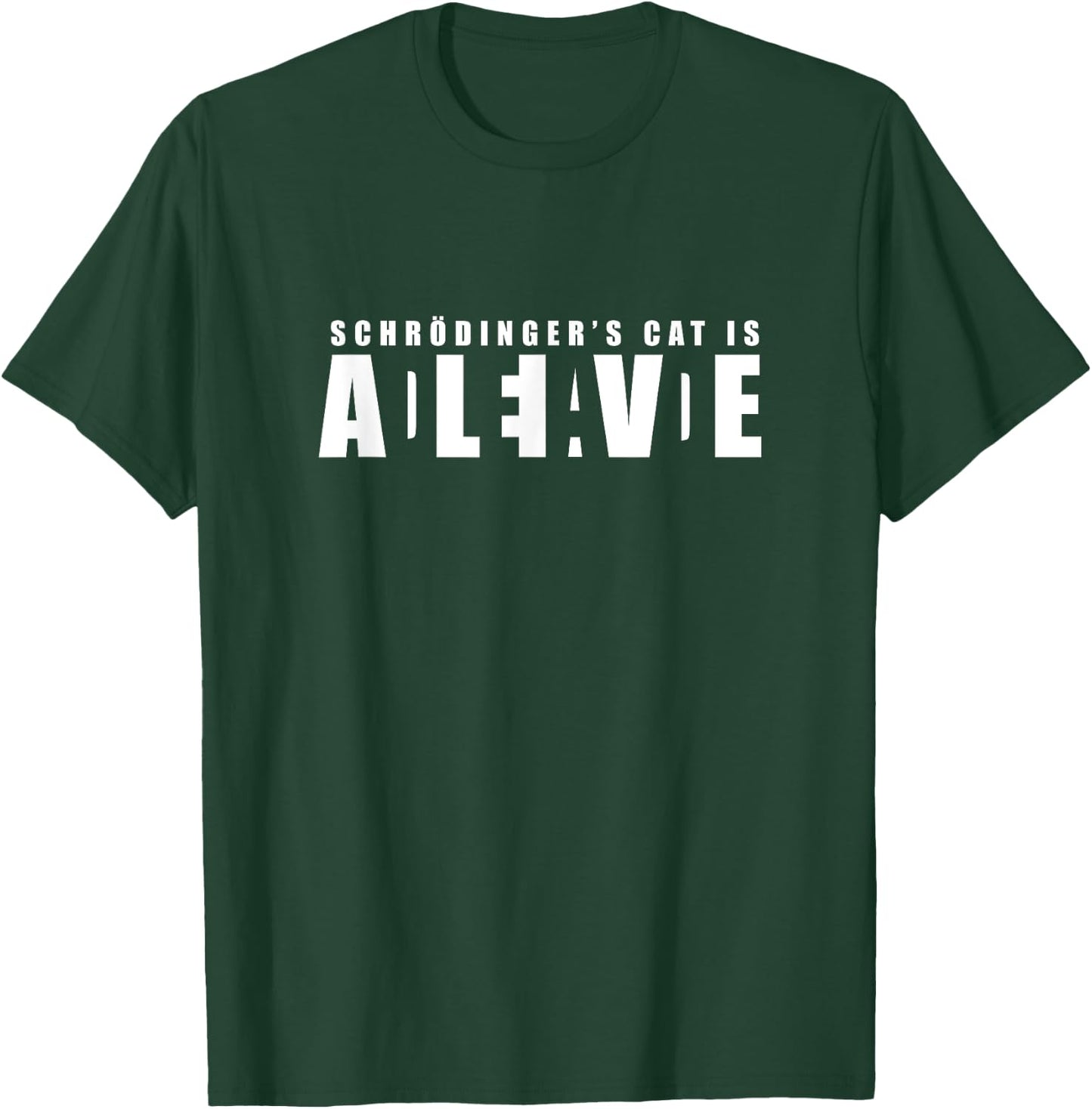 Sheldon Schroedinger's Cat - Dead AND Alive T-Shirt - T-Shirt | Forest