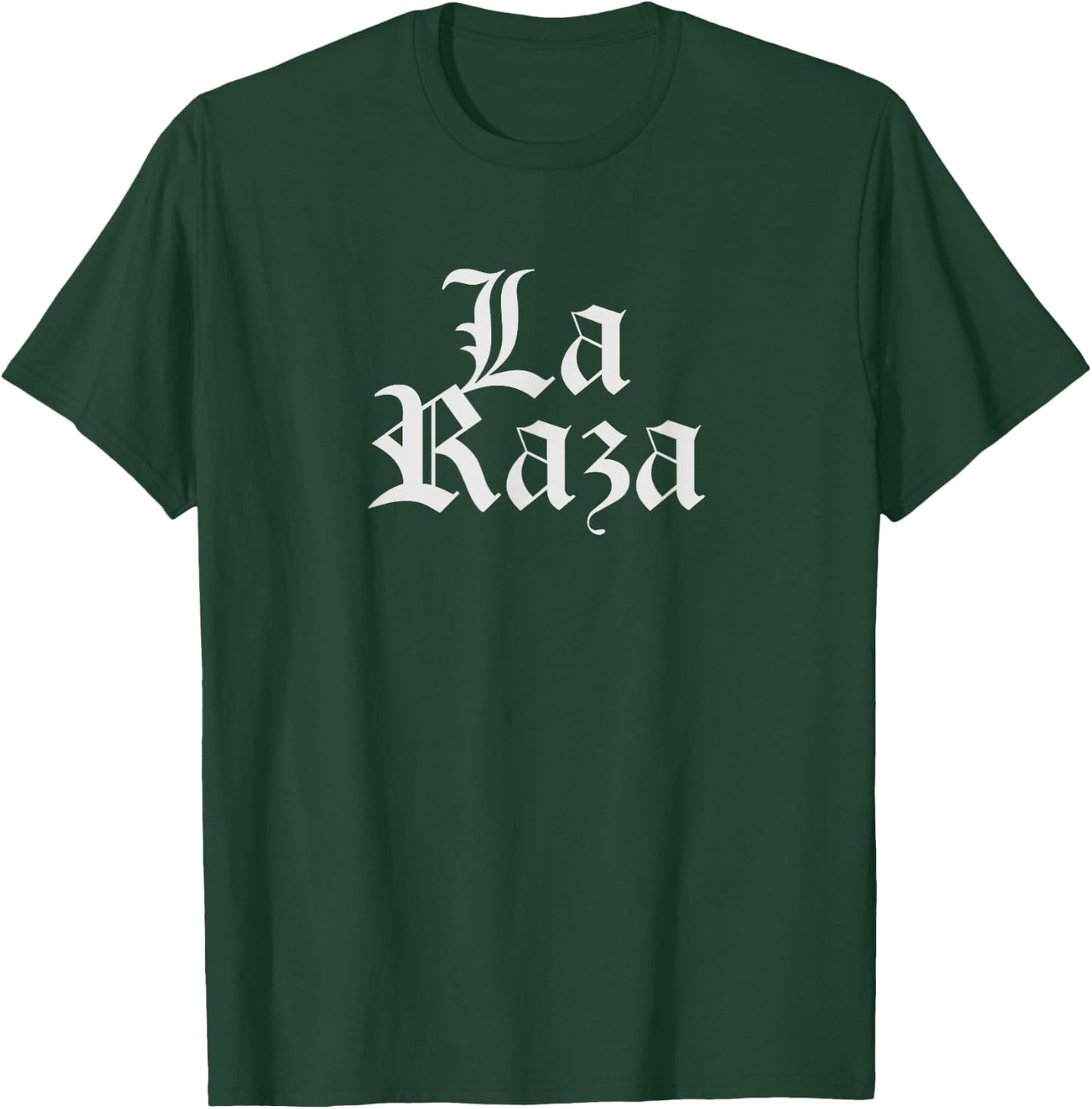 Chicano Chicana Mexican Gift Latina Brown Power La Raza T-Shirt - T-Shirt | Forest