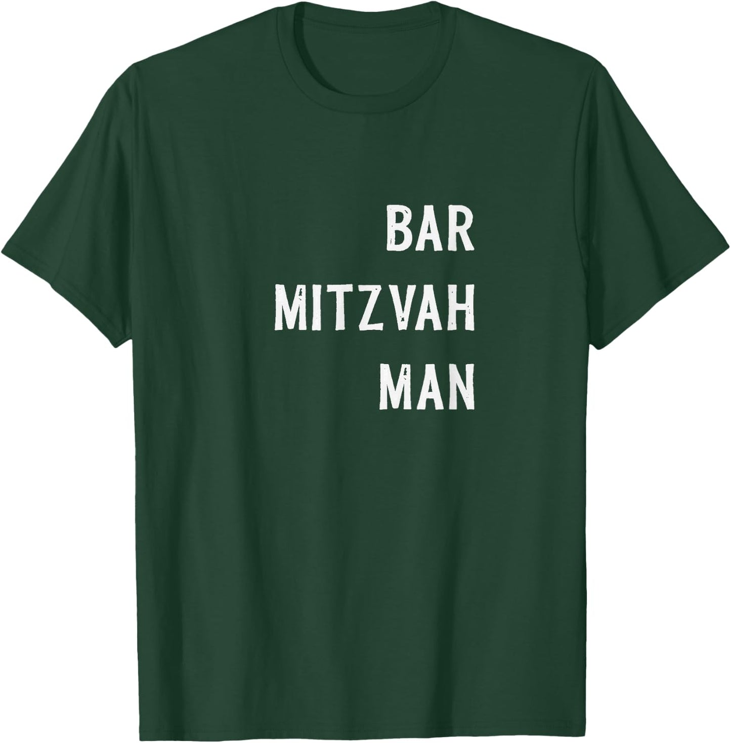 Bar Mitzvah Man Jewish Teen Bar Mizva T-Shirt - T-Shirt | Forest
