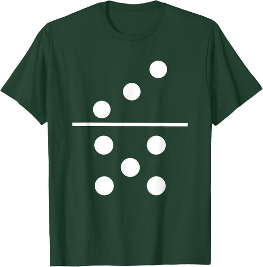 Domino 3 and 5 Matching Halloween Group Costumes 3-5 T-Shirt - T-Shirt | Forest