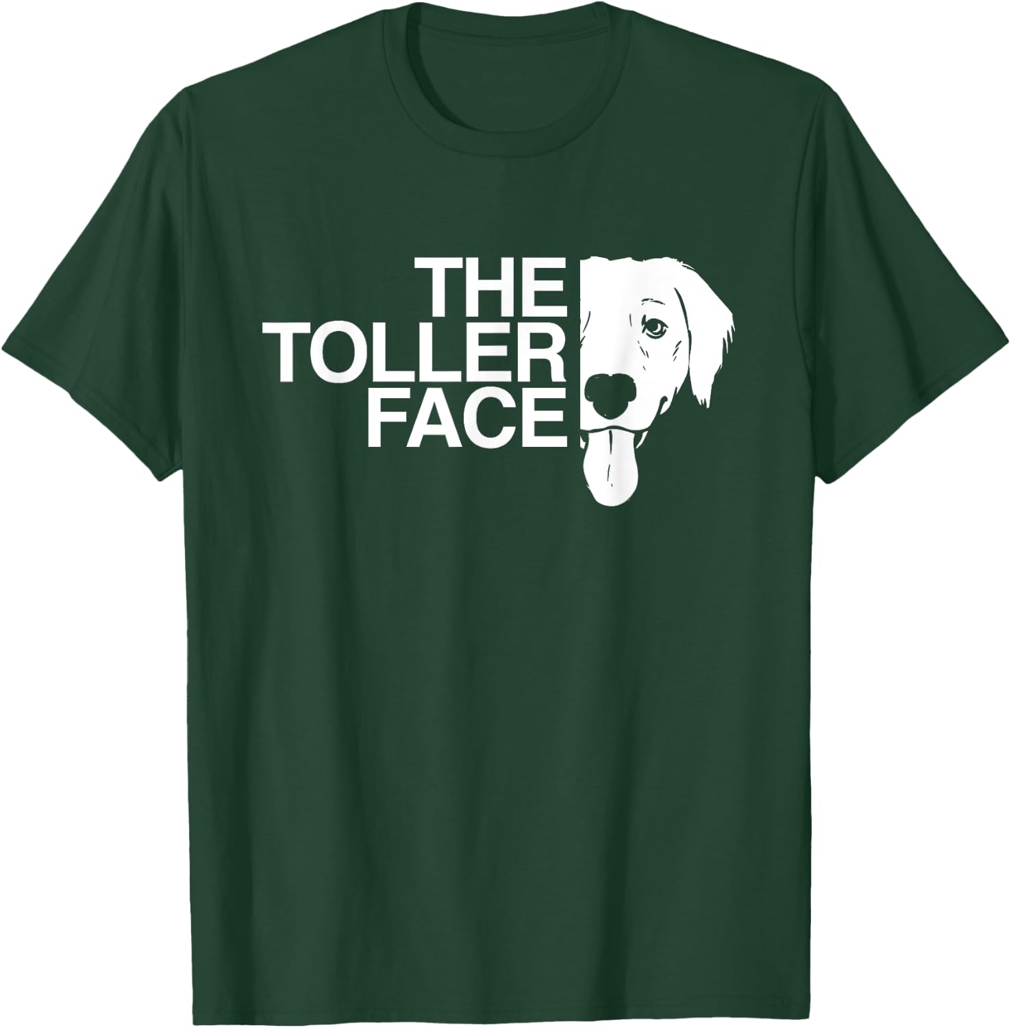 The Toller Face Nova Scotia Duck Tolling Retriever T-Shirt - T-Shirt | Forest