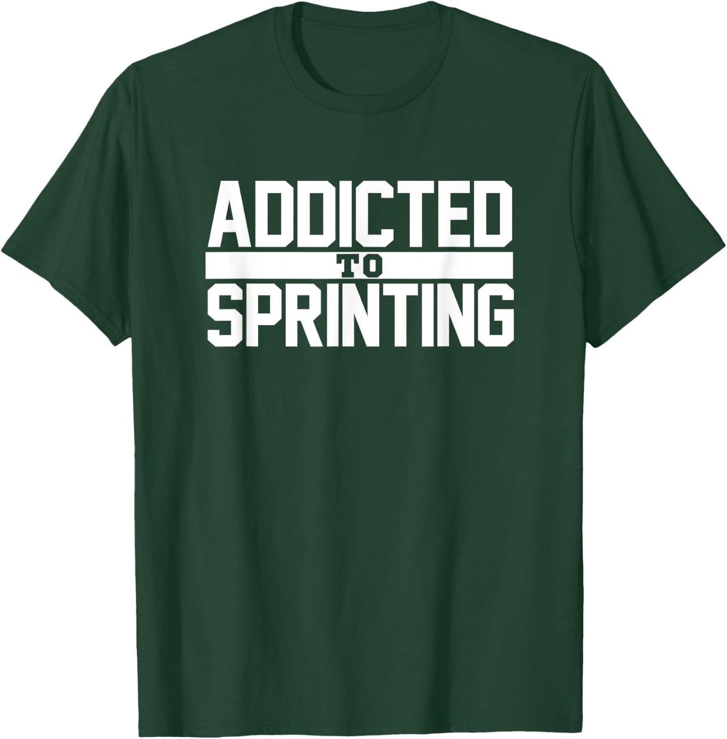 Track and Field, Sprinting, Sprinters T-Shirt - T-Shirt | Forest