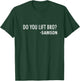 Do You Lift Bro? -Samson | Funny Christian Bible Joke T-Shirt - T-Shirt | Forest