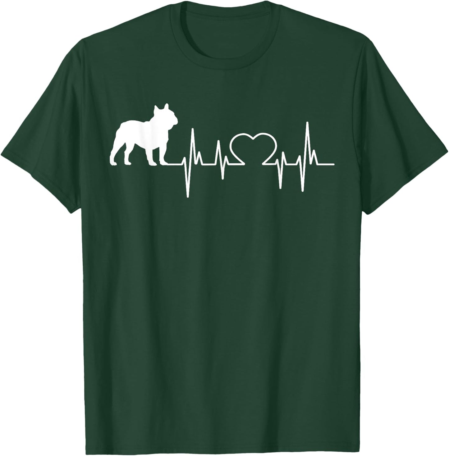 French Bulldog Frenchie Dog Women Girls Kids T-Shirt - T-Shirt | Forest