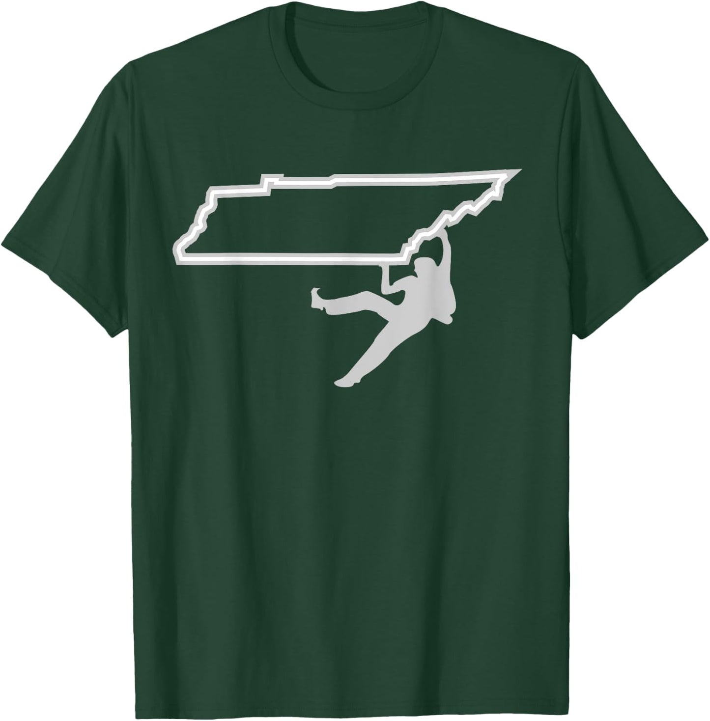 Climb Tennessee State For Mountain Climbers T-Shirt - T-Shirt | Forest