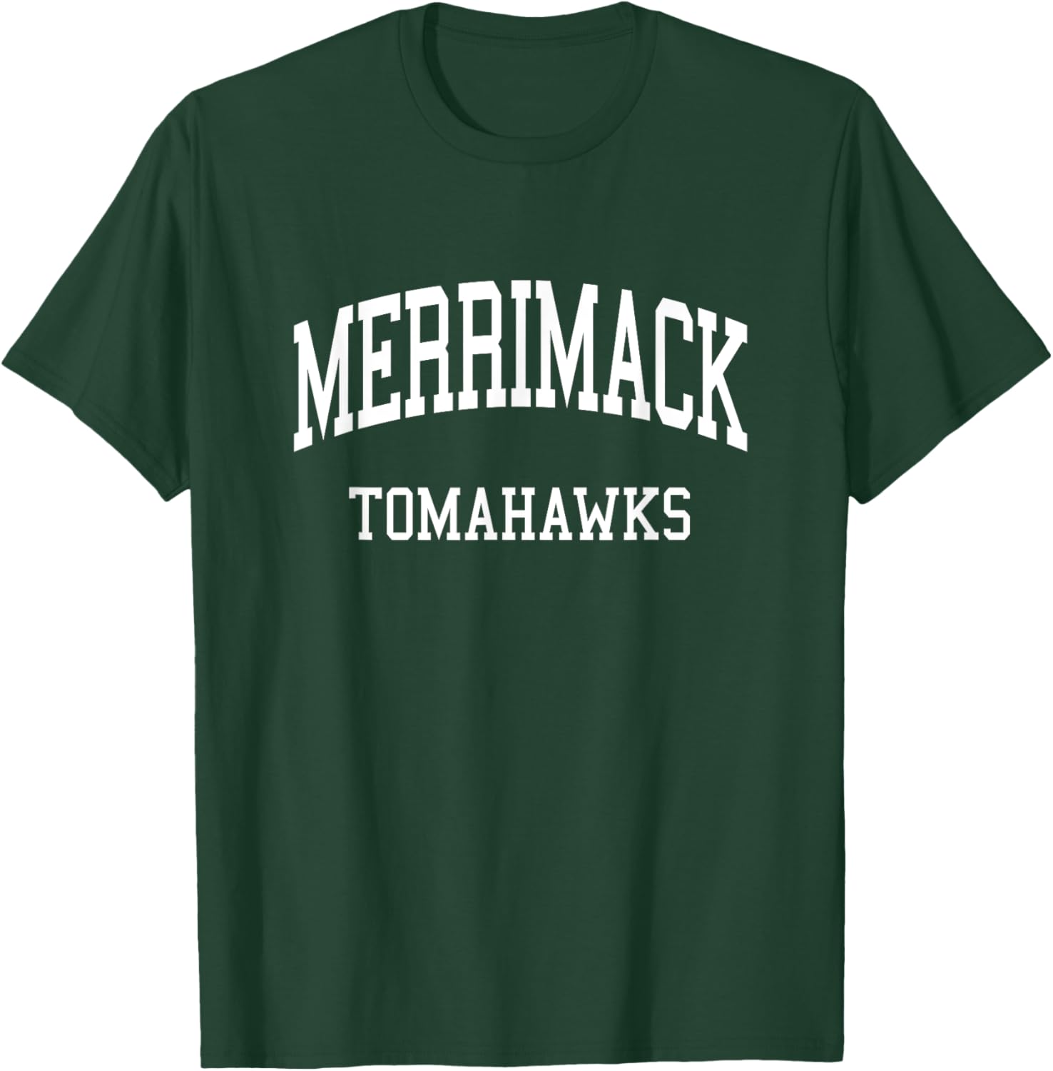 Merrimack High School HS Merrimack NH Retro Sports T-Shirt - T-Shirt | Forest