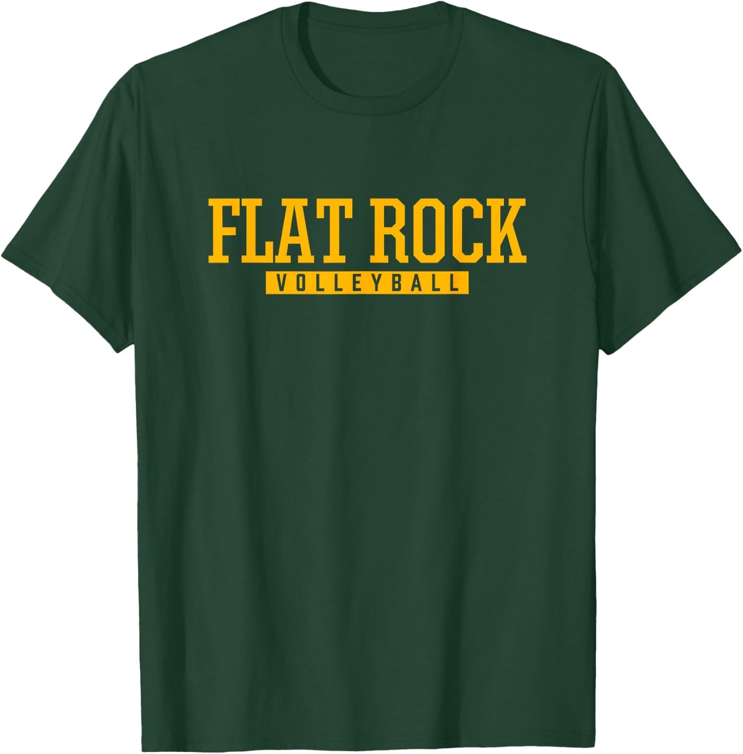 Flat Rock High School Volleyball T-Shirt - T-Shirt | Forest