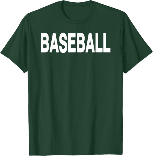 That Says Baseball Shirt - A Design That Says Baseball T-Shirt - T-Shirt | Forest