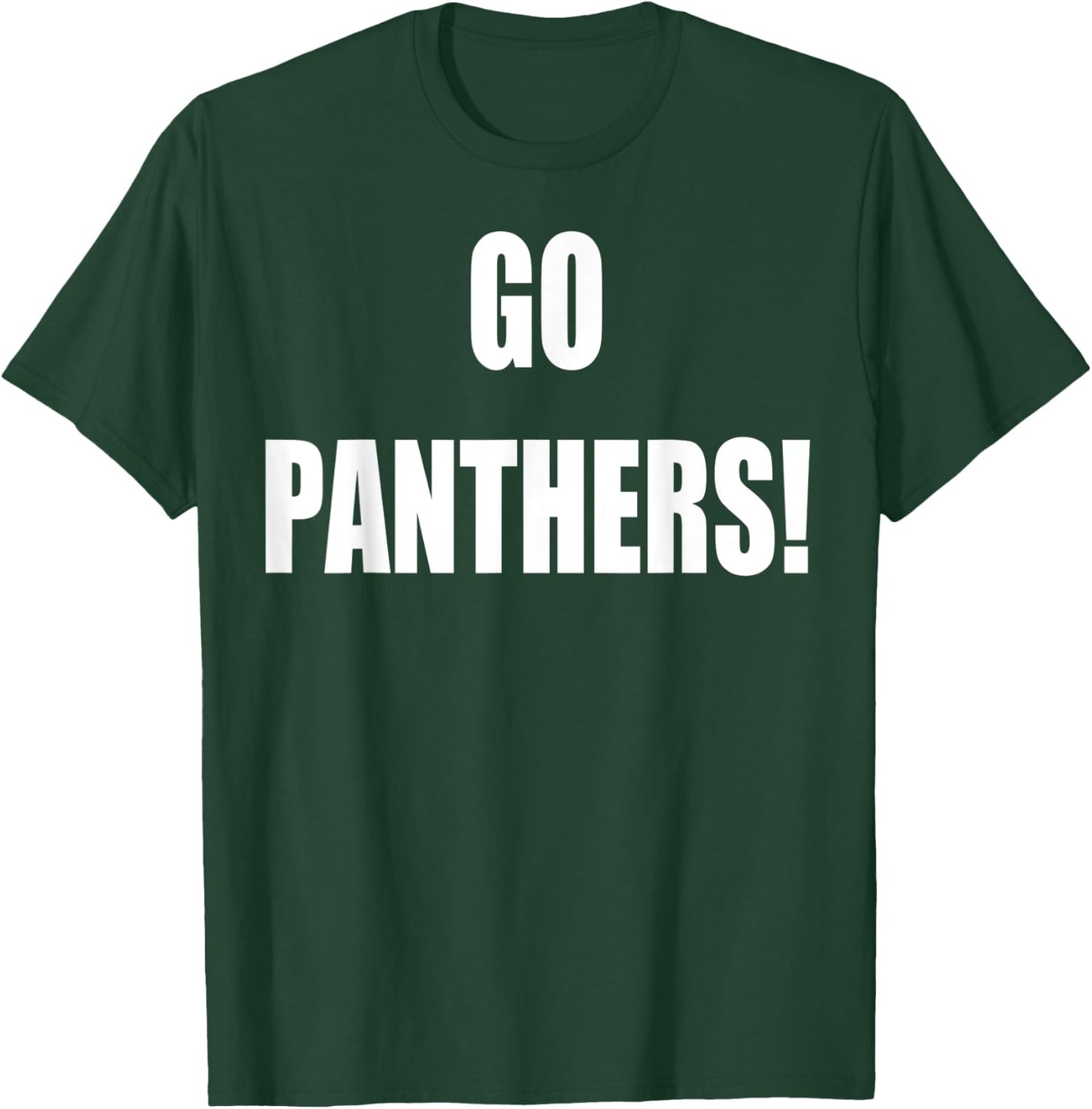 Go Panthers School Spirit T-Shirt - T-Shirt | Forest