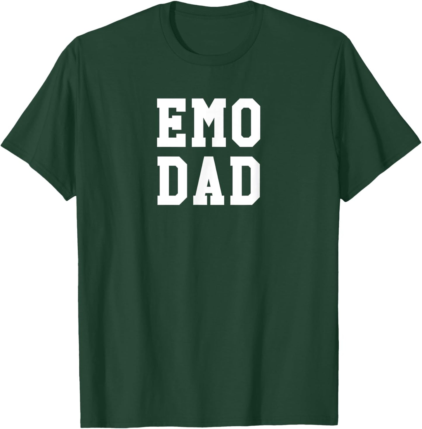 Funny Emo Dad Shirt | Goth Punk Music Scene Father T-Shirt - T-Shirt | Forest