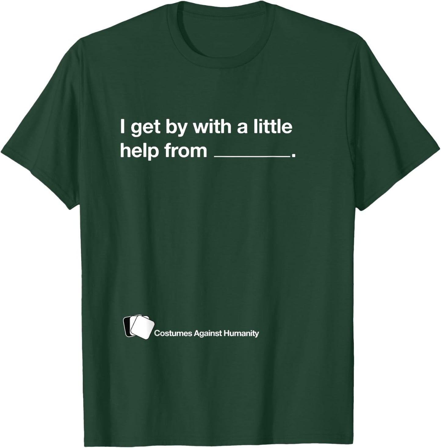 Funny Halloween Against Humanity Group & Couple Costume T-Shirt - T-Shirt | Forest