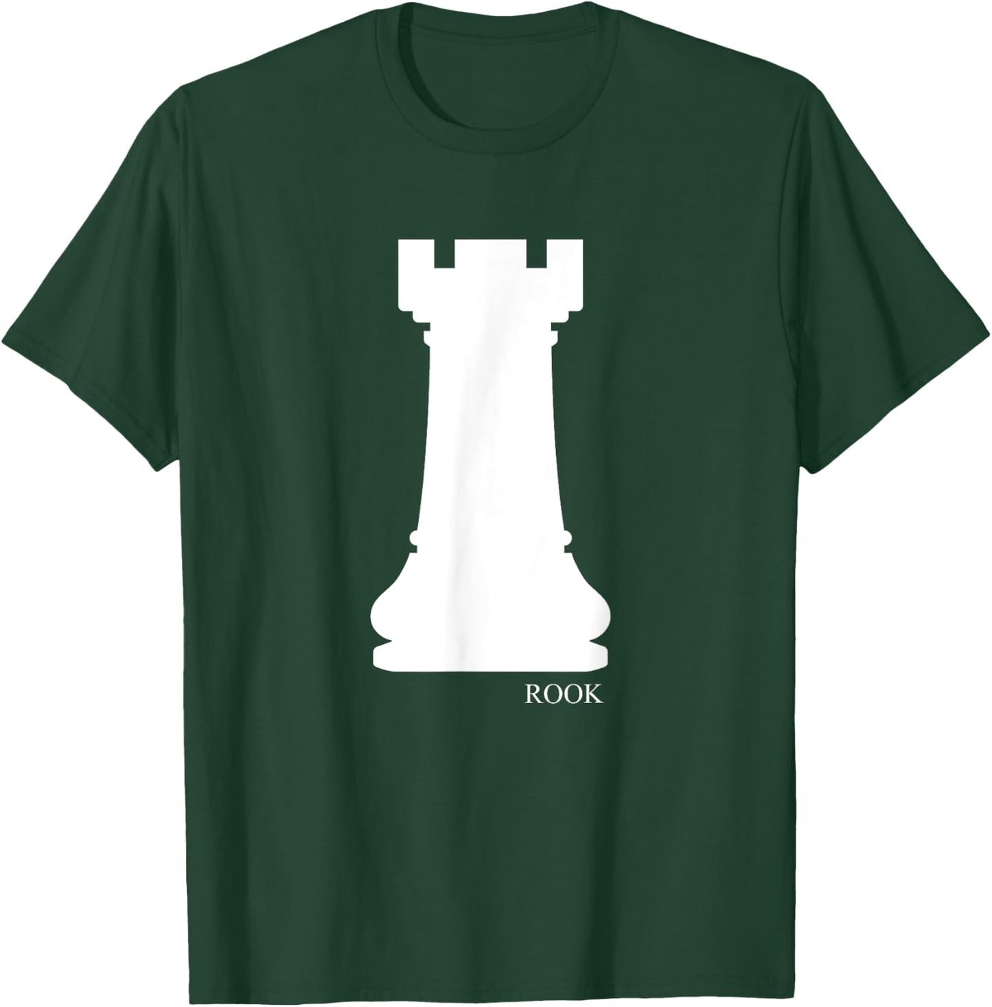 Rook Chess Piece Group Costume Chess Club Chess Board T-Shirt - T-Shirt | Forest