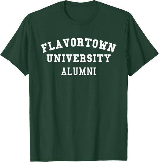 Flavortown University American Food Flavor Town T Shirt Gift T-Shirt - T-Shirt | Forest
