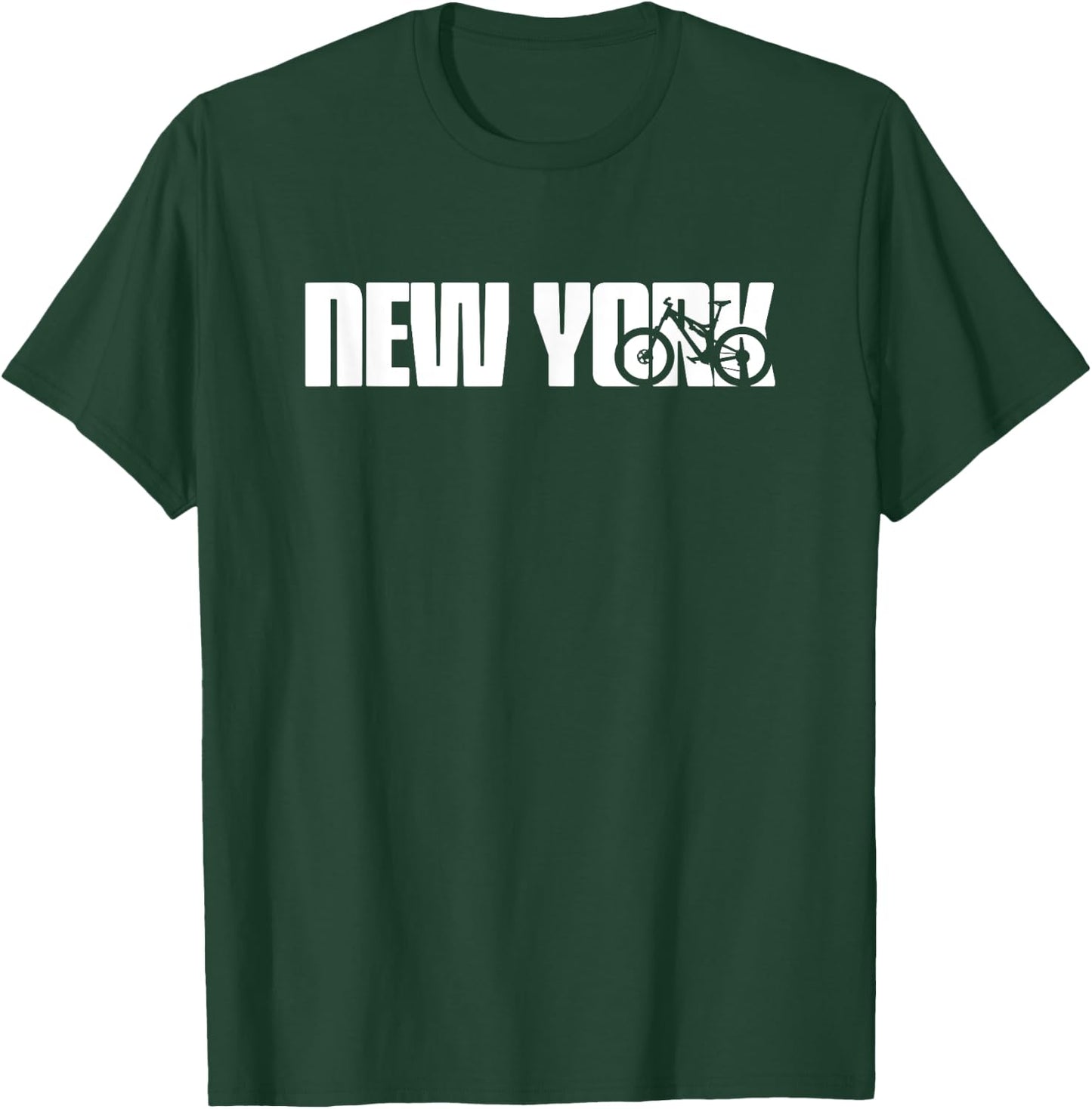 Mountain Bike New York - NY MTB T-Shirt - T-Shirt | Forest