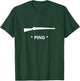 by C M1 Garand Ping - -Adults - Black - X-Small T-Shirt - T-Shirt | Forest