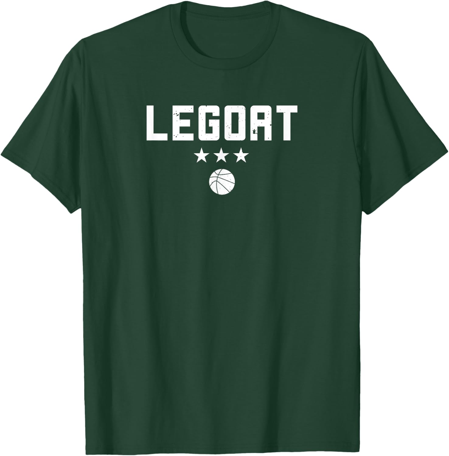 LeGoat Los Angeles Basketball Gift Men T-Shirt - T-Shirt | Forest