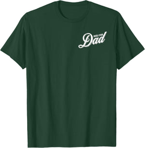 Reel Cool Dad - Front and Back, Funny Fishing Dad T-Shirt - T-Shirt | Forest