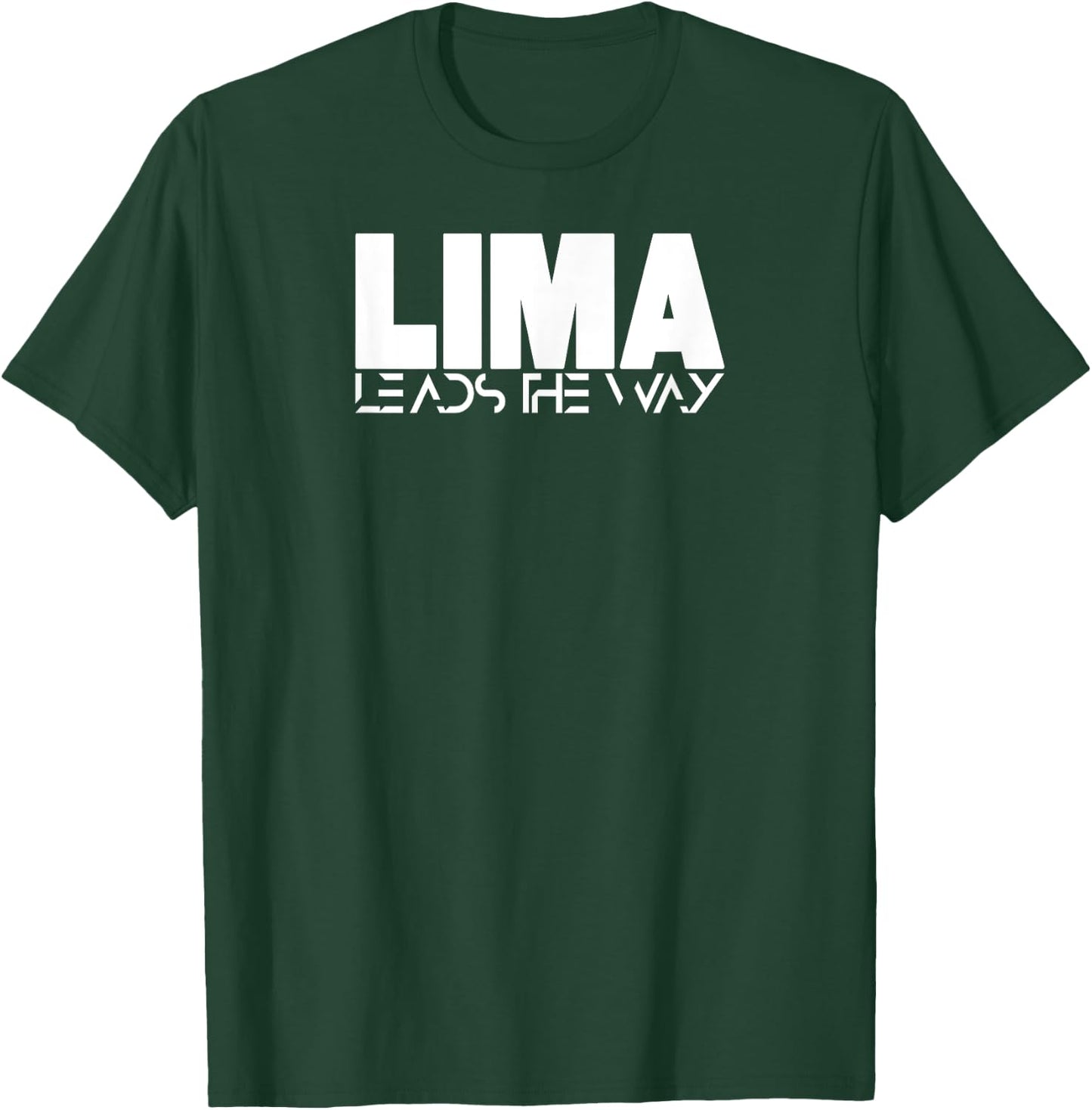 Lima Leads the Way South Carolina Military College T-Shirt - T-Shirt | Forest